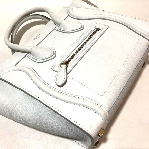 CELINE White Bag - Picture 4 of 7